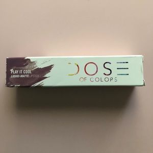 Dose of Colors Play-It Cool Matte Liquid Lipstick